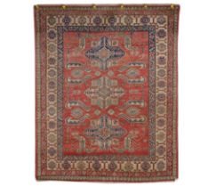 A TURKISH RUG OF CAUCASIAN DESIGN