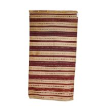 THREE FLATWEAVE RUGS (3)