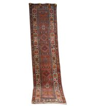 A KARAJAR RUNNER, CAUCASIAN