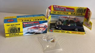 Corgi Toys No. 497 Thrush-Buster car with box and ring