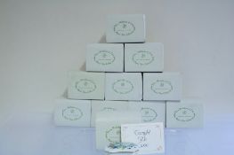 Set of 10 FP Melodies of Loveâ€ porcelain music boxes