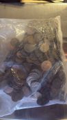 Collection of British copper coinage Weight 4.5kg
