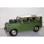 Metal land rover