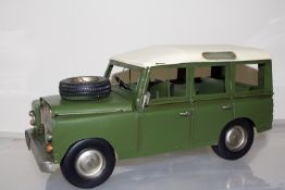 Metal land rover