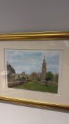 Barry Tomlinson: Parish Church of Emmanuel, Holcombe, limited-edition print (228/500)