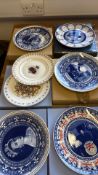 Group of 6 Wedgwood Queen Elizabeth II commemorative plates, some boxed