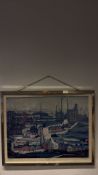 Framed print after L. S. Lowry, 