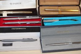 Collection of pens to include parker