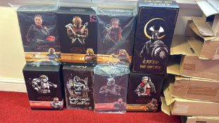 Collection of empty Star wars boxes & outer boxes
