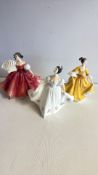 Set of 3 Royal Doulton 