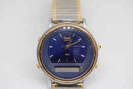 Gents Timex analog and digital quartz wristwatch