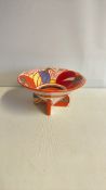 Wedgwood Clarice Cliff Collection Bizarre pedestal bowl