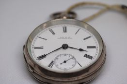Silver case A.W. & Co Waltham & Mass silver cased