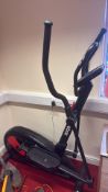 One Reebok One GX40s cross trainer, with integrated electronic console, moving handlebars, foot