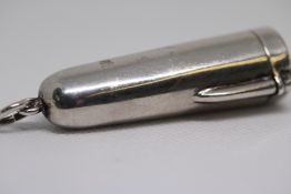 Silver vesta case