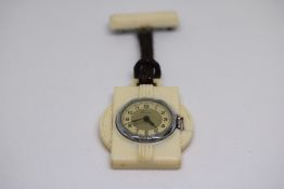 Dorie art deco nurses fob watch