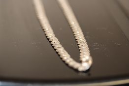 Gents silver wrist chain Weight 20g