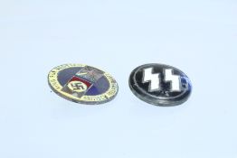 2 German badges