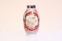 Japanese Imari Porcelain Baluster Vase