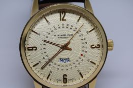 Stuhrling original Swiss quartz wristwatch with th