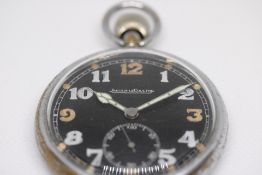 Military Jaeger-le-Coultre WWII pocket watch with