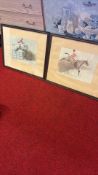 Pair of framed 