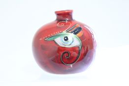 Anita Harris vase eye of hours limited edition 5/5