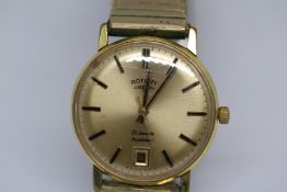 Vintage Rotary gents wristwatch 21 jewels incabloc