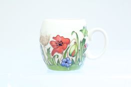 Moorcroft meadow guardians mug
