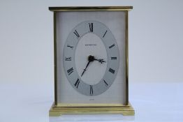 Garrard brass carriage clock