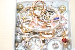 Unsorted collection of jewellery