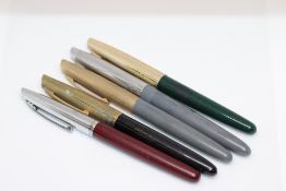 5x Vintage fountain pens