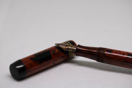Watermans fountain pen with 14ct Gold nib & box