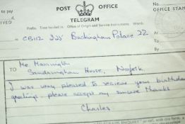 1971 telegram Prince Charles