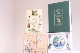 Two boxed children’s story cupboard book sets: Winnie-the-Pooh and The Wind in the Willows