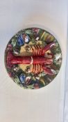 Portuguese Majolica lobster plate