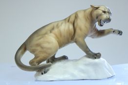 Beswick Puma on rock