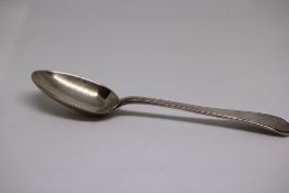 Silver spoon makers HA Fate letter F London Hallma