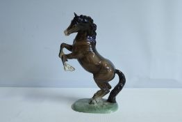 Beswick rearing horse 1014