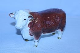 Beswick Hereford bull