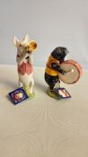 Pair of Beswick Beatrix Potter Pig Band Figures