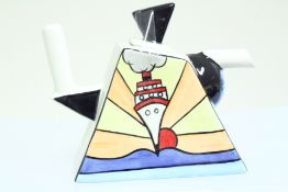 Lorna Bailey wedge teapot cruise