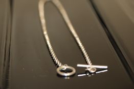 Silver T-Bar necklace