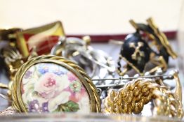 Collection of pin brooches