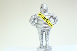 Large chrome standing Michelin Man