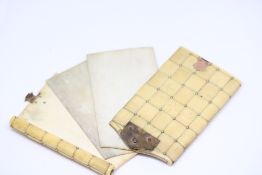 Victorian dance card