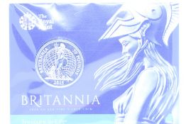 Royal Mint .999 silver 50 pound Britannia coin 2015 (31g)