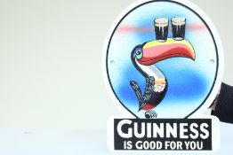 Cast iron Guinness is good for you sign