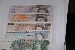 British note collection - £46.00 in sterling value