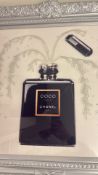 Framed Chanel Coco Noir Advertising Print (85cm x 85cm including frame)